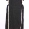 Vestido Negro con Lunares Vintage Midi "M/L"