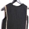 Vestido Negro con Lunares Vintage Midi "M/L"