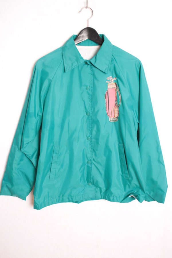 Cazadora Vintage Verde Palos de Golf "M/L"