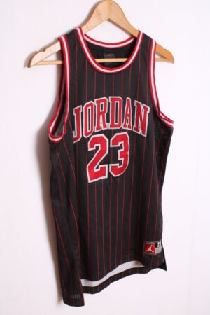 Camiseta Baloncesto Vintage Jordan Negra "XS"