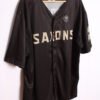 Camiseta Vintage Entrenamiento Negra y Dorada "2XL"