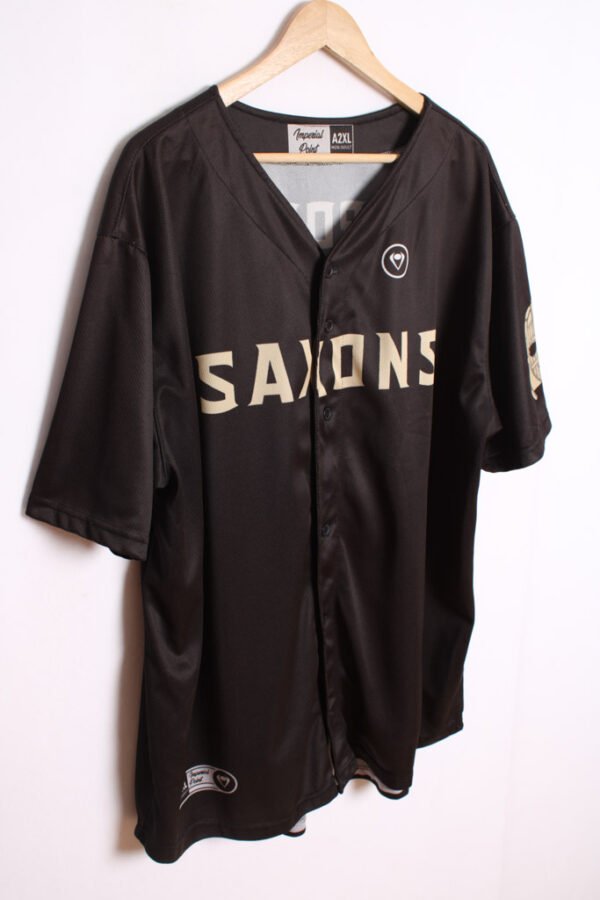 Camiseta Vintage Entrenamiento Negra y Dorada "2XL"