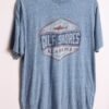 Camiseta Azul  Vintage Gulf Shores Alabama "L"