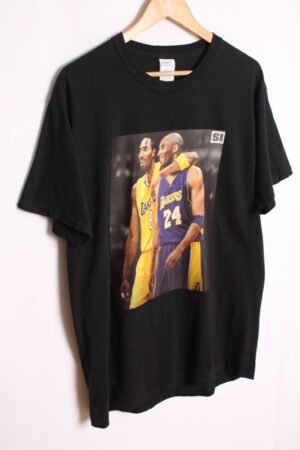 IMG_6219 Camiseta Vintage Negra Lakers Kobe Bryant "L"