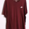 Camiseta Vintage Burdeos de Nike "L"