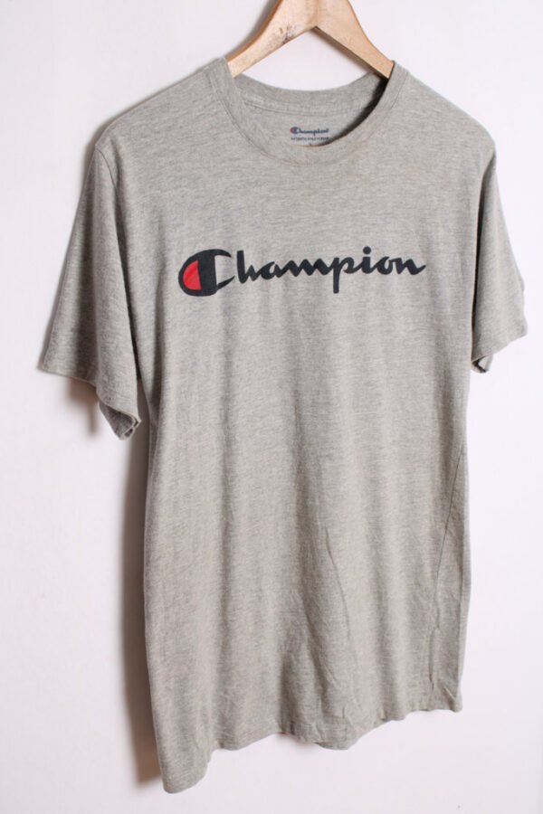 Camiseta Gris Champion Vintage "S"