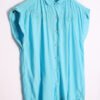 Camisa sin Mangas Vintage Azul Celeste "M"