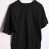 Camiseta Vintage Negra con Botones "M"