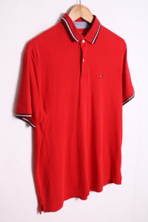 Polo Vintage Tommy Hilfiger Rojo "M"