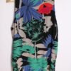 Blusa Vintage Estampado Flores Sin Mangas "S"
