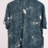 Camisa Vintage Gris con Flores "L"