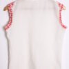 Blusa Blanca Vintage Bordado Flores Sisa "S"