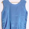 Top Vintage Azul Tornasolado "S"