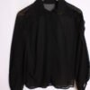 Camisa Manga Murciélago Vintage Transparente "L"
