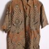 Camisa Estampada Indonesio Vintage "L"