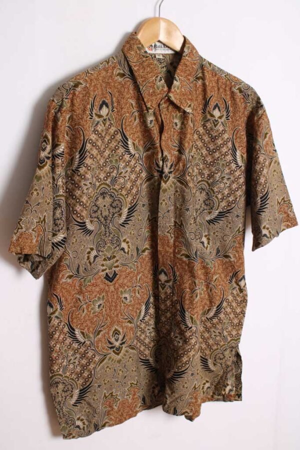 Camisa Estampada Indonesio Vintage "L"
