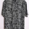 Camisa Columbia Vintage Azul con Peces "XL"