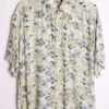 Camisa Print Abstracto Vintage Círculos y Elipses "2XL"
