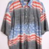 Camisa Vintage Estampado Jeans y USA "2XL"