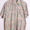Camisa Vintage Estampada Tonos Pastel "L"