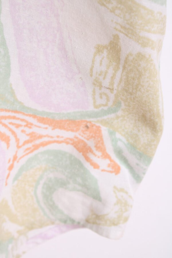 Camisa Vintage Estampados Pasteles "XL"