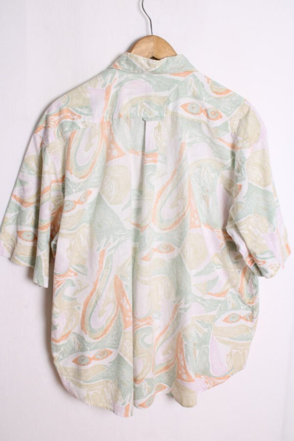 Camisa Vintage Estampados Pasteles "XL"
