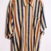 Camisa Print Rayas Verticales Vintage "2XL"