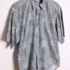 Camisa Vintage Grises Patchwork "M"