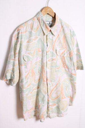 camisa estampada vintage_-85 Camisa Vintage Estampados Pasteles "XL"
