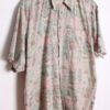 Camisa Vintage Estampada Tonos Pastel "L"