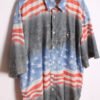 Camisa Vintage Estampado Jeans y USA "2XL"