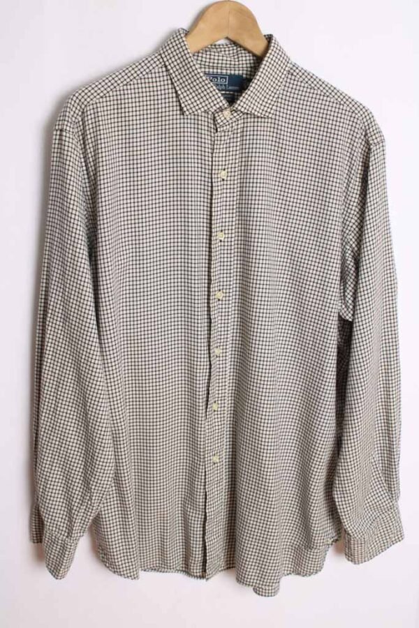camisa marca vintage chico-31 Camisa Cuadros Vintage Ralph Lauren "XL"