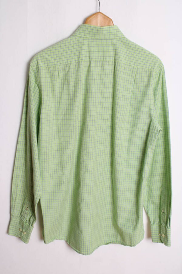 Camisa Cuadros Verde Tommy Hilfiger Vintage "M"