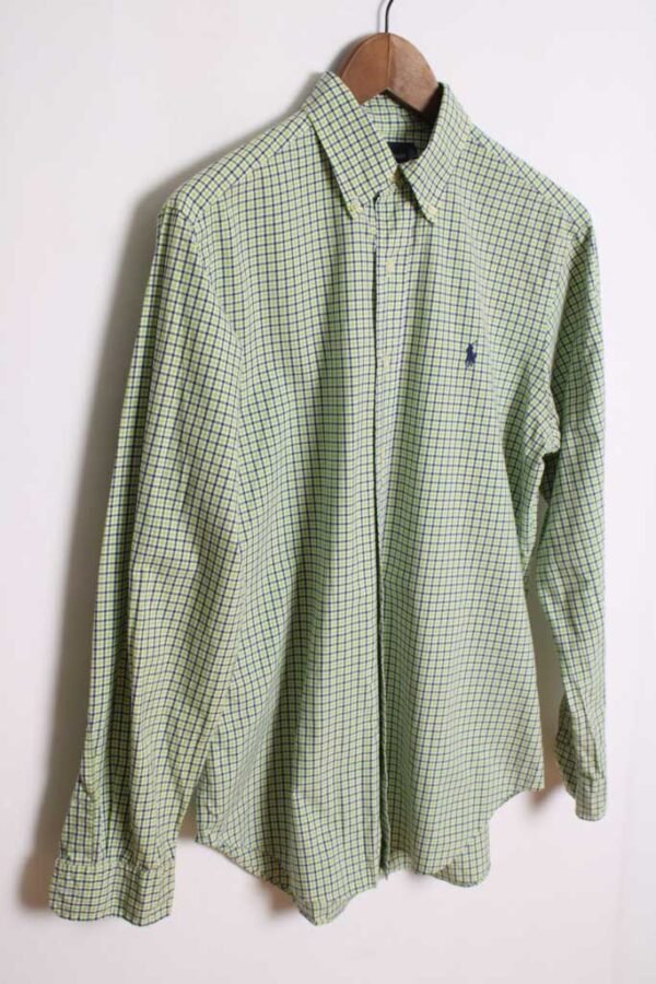 Camisa Ralph Lauren Cuadros Vintage "S"