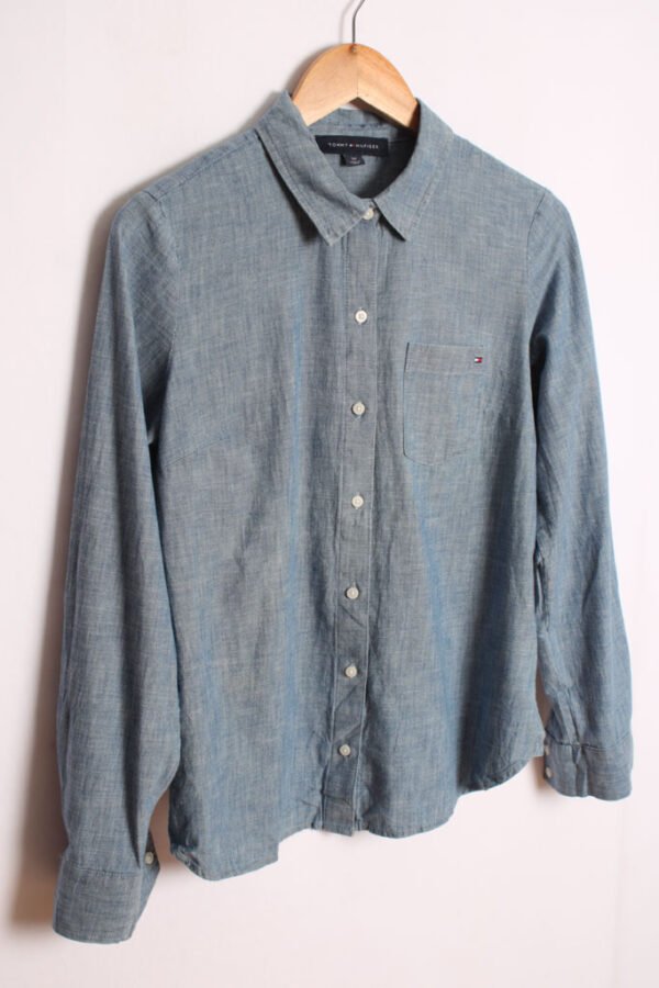 Camisa Tommy Hilfiger Vintage Vaquera "S"