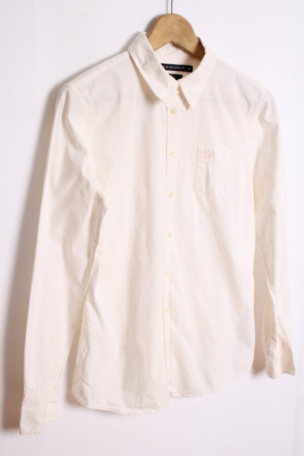 camisa tommy hilfiger vintage ralph lauren-21 Camisa Tommy Hilfiger Vintage Blanca "M"