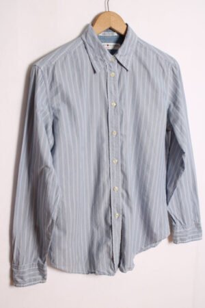 camisa tommy hilfiger vintage ralph lauren-22 Camisa Tommy Hilfiger Vintage Azul a Rayas "S"