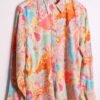 camisa tommy hilfiger vintage ralph lauren-25 Camisa Chaps Vintage Print Paisley Flúor "L"