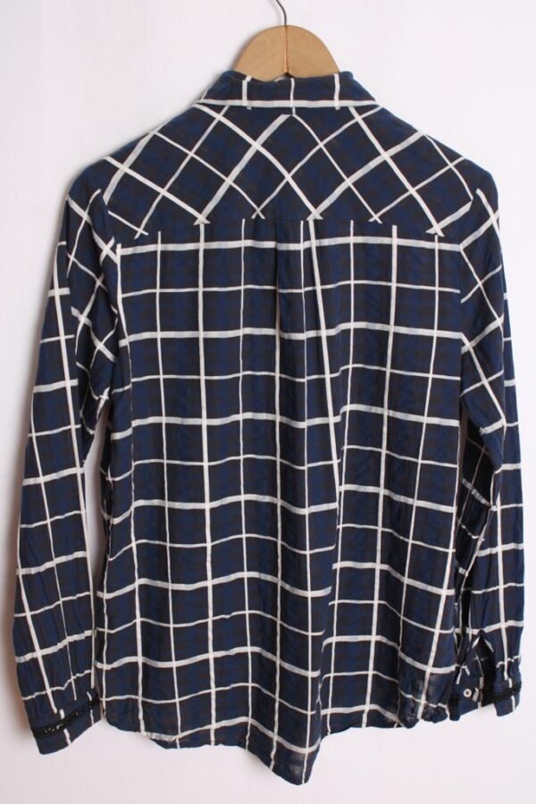 Camisa Scotch & Soda Vintage Azul a Cuadros "S"