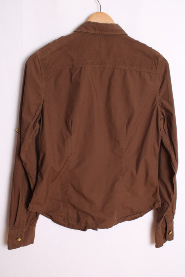 camisa tommy hilfiger vintage ralph lauren-43 Camisa Ralph Lauren Vintage Marrón "S"