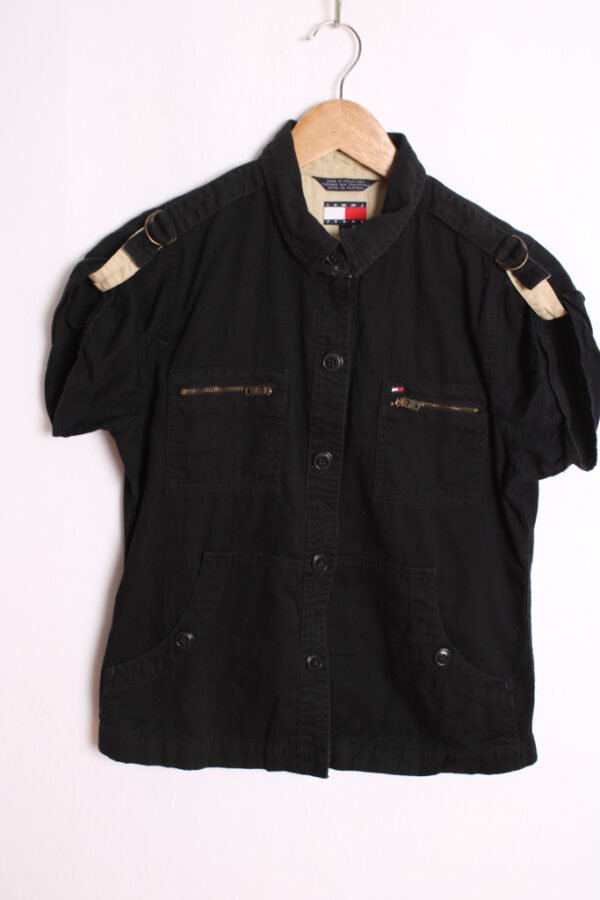 camisa tommy hilfiger vintage ralph lauren-44 Camisa Vaquera Tommy Hilfiger Vintage Negra "S"