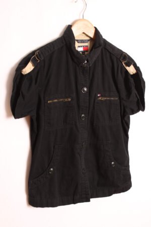 camisa tommy hilfiger vintage ralph lauren-49 Camisa Vaquera Tommy Hilfiger Vintage Negra "S"