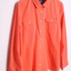 Camisa Tommy Hilfiger Vintage Color Salmón "L"