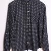 camisa tommy hilfiger vintage ralph lauren-75 Camisa Tommy Hilfiger Vintage Azul Estampada "S"