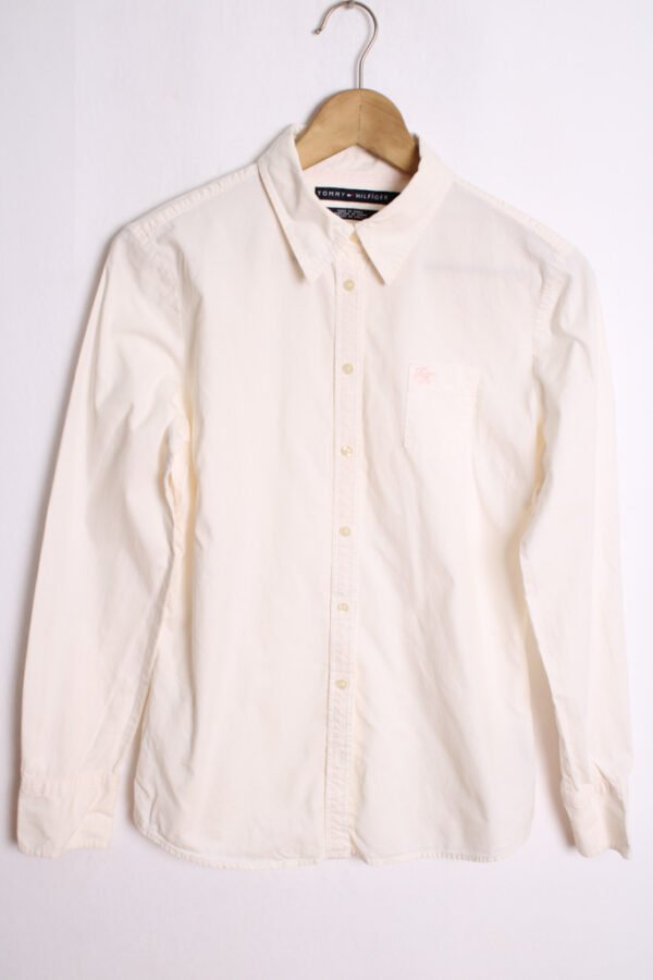camisa tommy hilfiger vintage ralph lauren-81 Camisa Tommy Hilfiger Vintage Blanca "M"