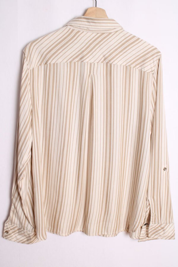 Camisola Tommy Hilfiger Vintage Beige a Rayas "XL"