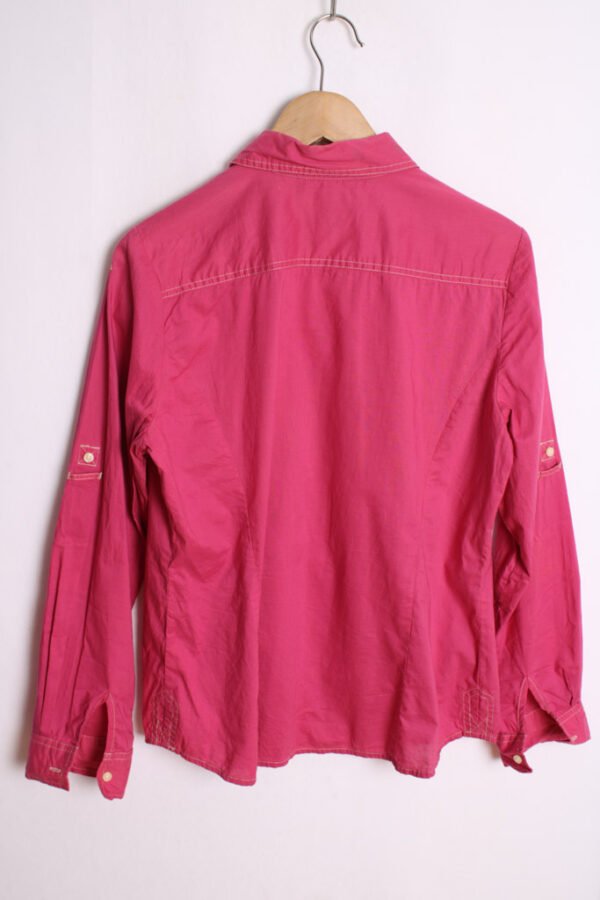 Camisa Tommy Hilfiger Vintage Color Fucsia "L"