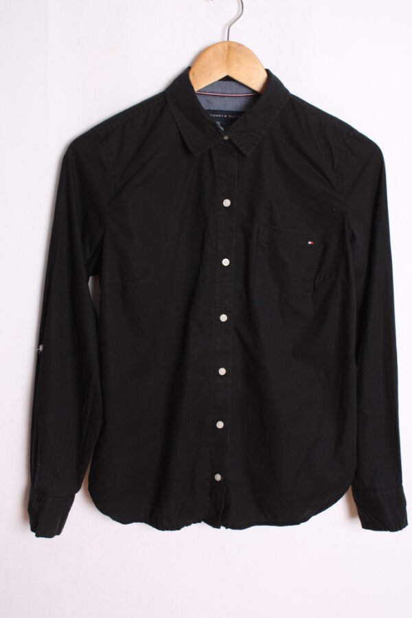 Camisa Tommy Hilfiger Vintage Negra "S"