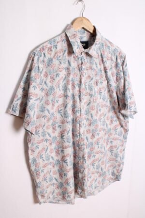 camisa verano estampada vintage-21 Camisa Estampada Flores Vintage "L"