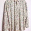 Camisa Vintage Manga Larga Flores Naf Naf "M"